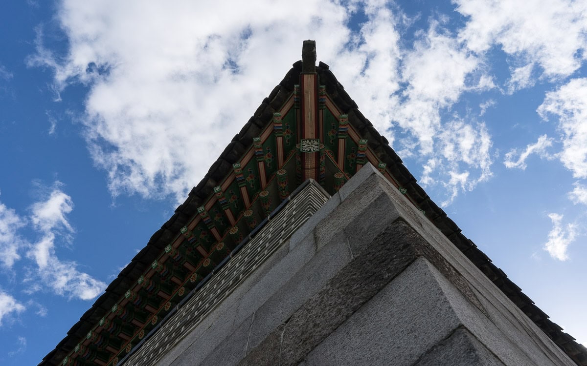 Roof of the gatehouse