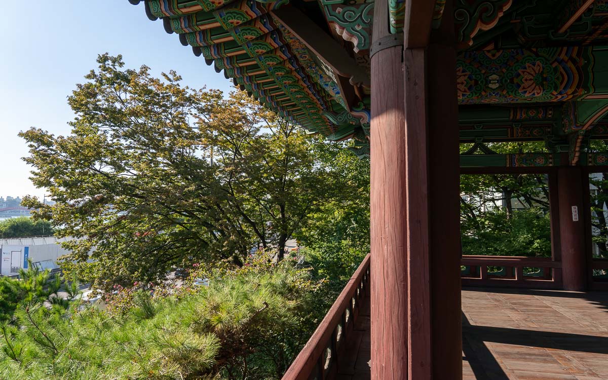 Overlooking the Hangang River